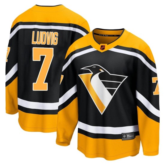 John Ludvig Pittsburgh Penguins Youth Breakaway Special Edition 2.0 Fanatics Branded Jersey - Black