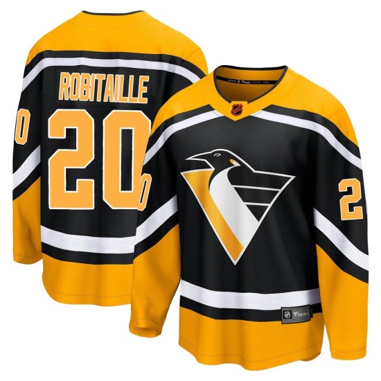 Luc Robitaille Pittsburgh Penguins Youth Breakaway Special Edition 2.0 Fanatics Branded Jersey - Black