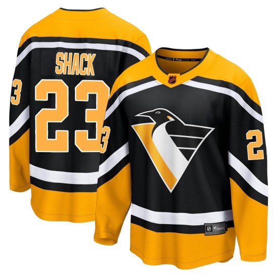 Eddie Shack Pittsburgh Penguins Youth Breakaway Special Edition 2.0 Fanatics Branded Jersey - Black