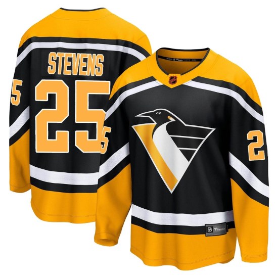 Kevin Stevens Pittsburgh Penguins Youth Breakaway Special Edition 2.0 Fanatics Branded Jersey - Black
