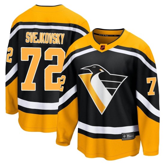 Lukas Svejkovsky Pittsburgh Penguins Youth Breakaway Special Edition 2.0 Fanatics Branded Jersey - Black