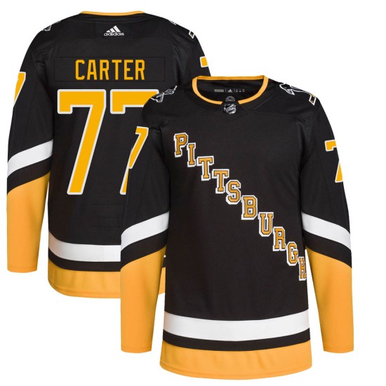 Jeff Carter Pittsburgh Penguins Authentic 2021/22 Alternate Primegreen Pro Player Adidas Jersey - Black