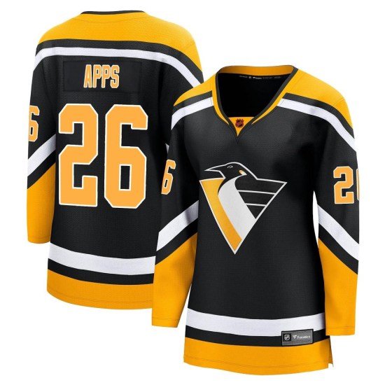 Syl Apps Pittsburgh Penguins Women's Breakaway Special Edition 2.0 Fanatics Branded Jersey - Black