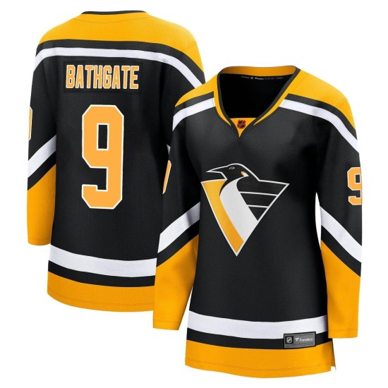 Andy Bathgate Pittsburgh Penguins Women's Breakaway Special Edition 2.0 Fanatics Branded Jersey - Black