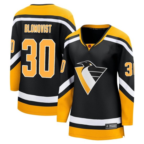 Joel Blomqvist Pittsburgh Penguins Women's Breakaway Special Edition 2.0 Fanatics Branded Jersey - Black