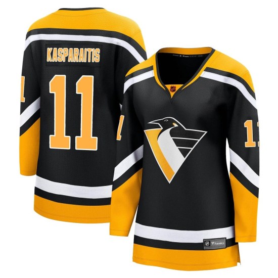 Darius Kasparaitis Pittsburgh Penguins Women's Breakaway Special Edition 2.0 Fanatics Branded Jersey - Black