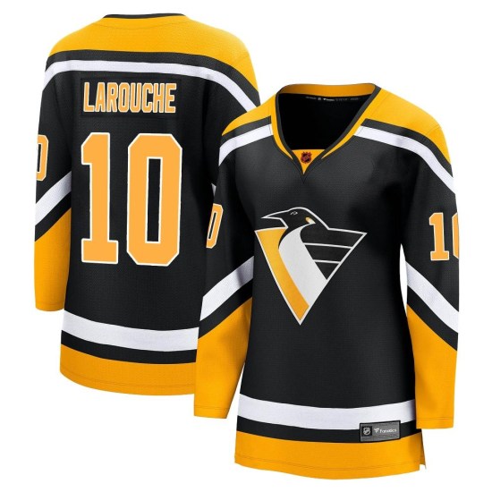 Pierre Larouche Pittsburgh Penguins Women's Breakaway Special Edition 2.0 Fanatics Branded Jersey - Black