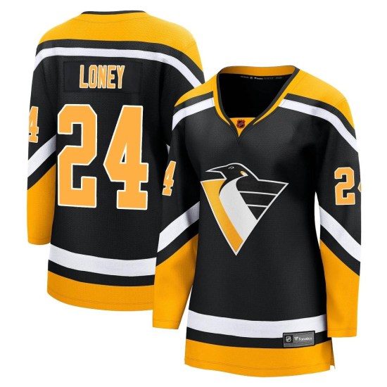 Troy Loney Pittsburgh Penguins Women's Breakaway Special Edition 2.0 Fanatics Branded Jersey - Black