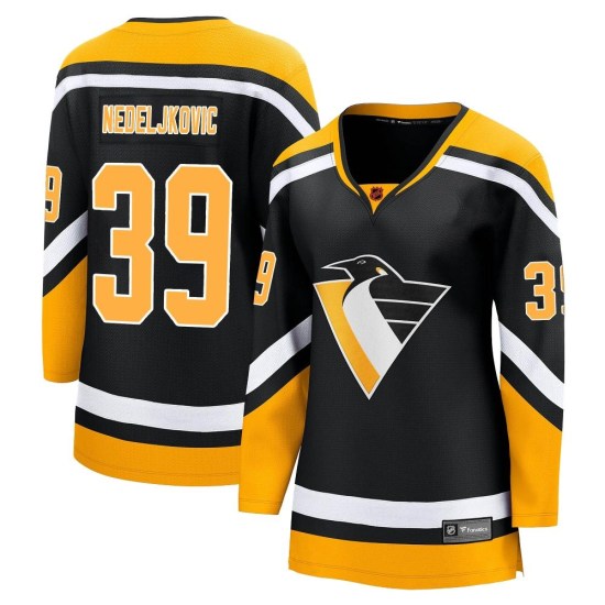 Alex Nedeljkovic Pittsburgh Penguins Women's Breakaway Special Edition 2.0 Fanatics Branded Jersey - Black
