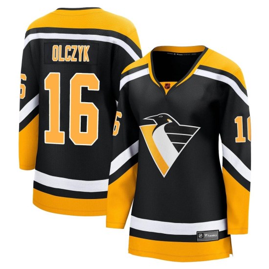 Ed Olczyk Pittsburgh Penguins Women's Breakaway Special Edition 2.0 Fanatics Branded Jersey - Black