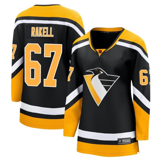 Rickard Rakell Pittsburgh Penguins Women's Breakaway Special Edition 2.0 Fanatics Branded Jersey - Black