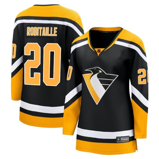 Luc Robitaille Pittsburgh Penguins Women's Breakaway Special Edition 2.0 Fanatics Branded Jersey - Black