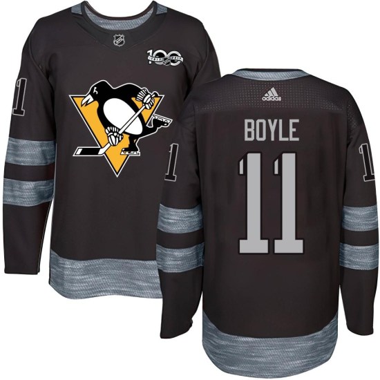 Brian Boyle Pittsburgh Penguins Authentic 1917-2017 100th Anniversary Jersey - Black