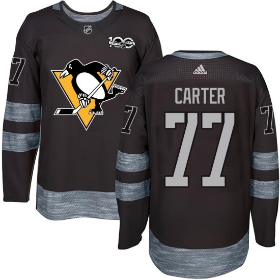 Jeff Carter Pittsburgh Penguins Authentic 1917-2017 100th Anniversary Jersey - Black