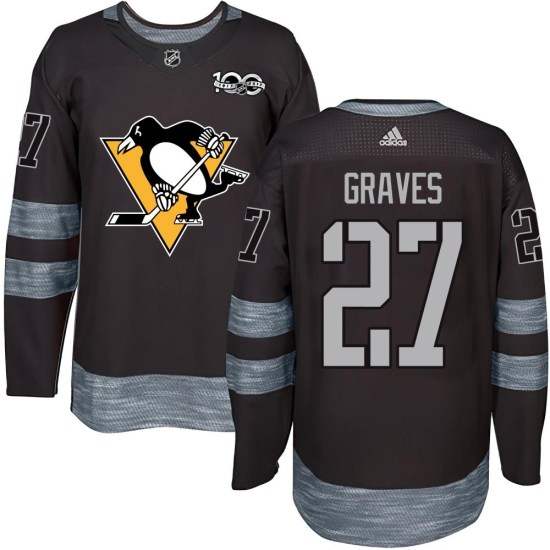 Ryan Graves Pittsburgh Penguins Authentic 1917-2017 100th Anniversary Jersey - Black