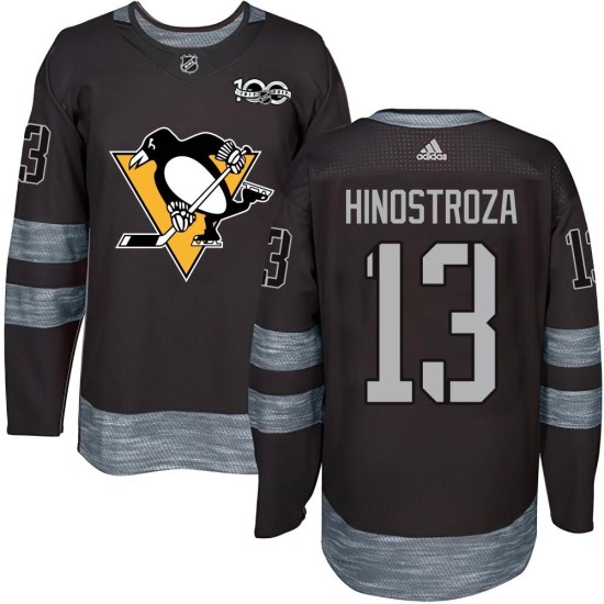 Vinnie Hinostroza Pittsburgh Penguins Authentic 1917-2017 100th Anniversary Jersey - Black