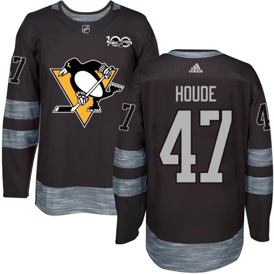 Samuel Houde Pittsburgh Penguins Authentic 1917-2017 100th Anniversary Jersey - Black