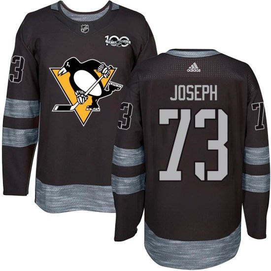 Pierre-Olivier Joseph Pittsburgh Penguins Authentic 1917-2017 100th Anniversary Jersey - Black