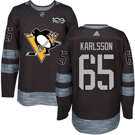 Erik Karlsson Pittsburgh Penguins Authentic 1917-2017 100th Anniversary Jersey - Black