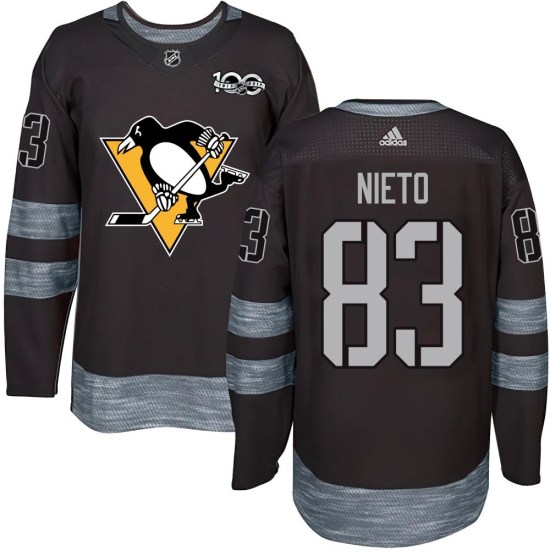 Matt Nieto Pittsburgh Penguins Authentic 1917-2017 100th Anniversary Jersey - Black