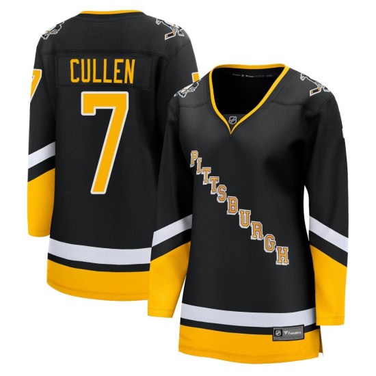 Matt Cullen Pittsburgh Penguins Women's Premier 2021/22 Alternate Breakaway Player Fanatics Branded Jersey - Black