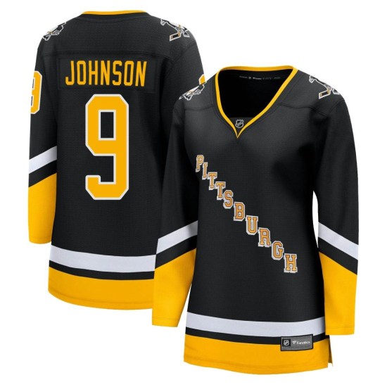 Mark Johnson Pittsburgh Penguins Women's Premier 2021/22 Alternate Breakaway Player Fanatics Branded Jersey - Black