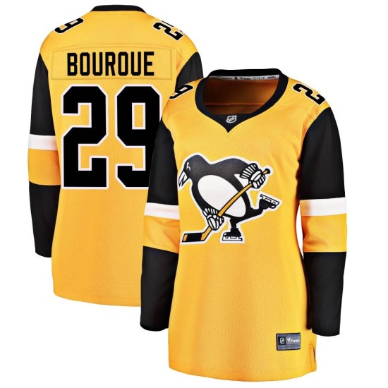 Phil Bourque Pittsburgh Penguins Women's Breakaway Alternate Fanatics Branded Jersey - Gold