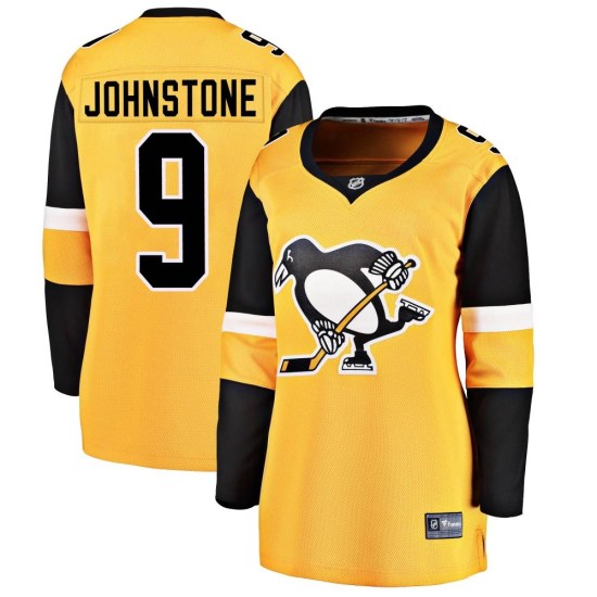 Marc Johnstone Pittsburgh Penguins Women's Breakaway Alternate Fanatics Branded Jersey - Gold