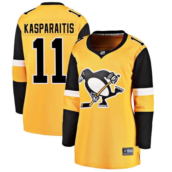 Darius Kasparaitis Pittsburgh Penguins Women's Breakaway Alternate Fanatics Branded Jersey - Gold