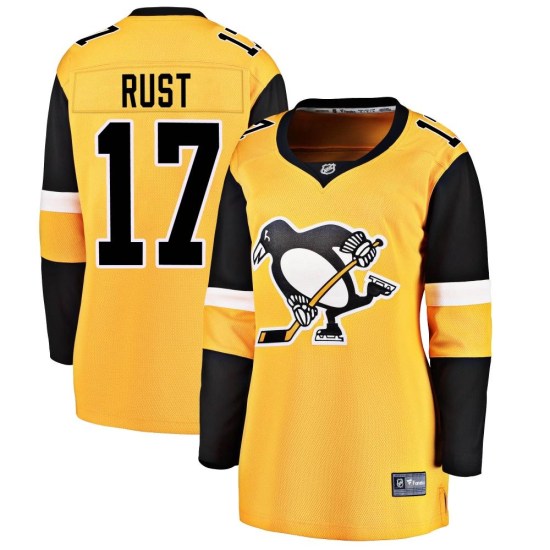 Bryan Rust Pittsburgh Penguins Women's Breakaway Alternate Fanatics Branded Jersey - Gold