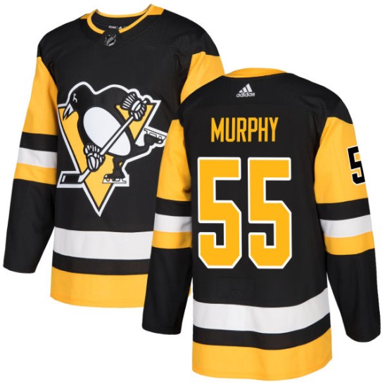 Larry Murphy Pittsburgh Penguins Authentic Adidas Jersey - Black