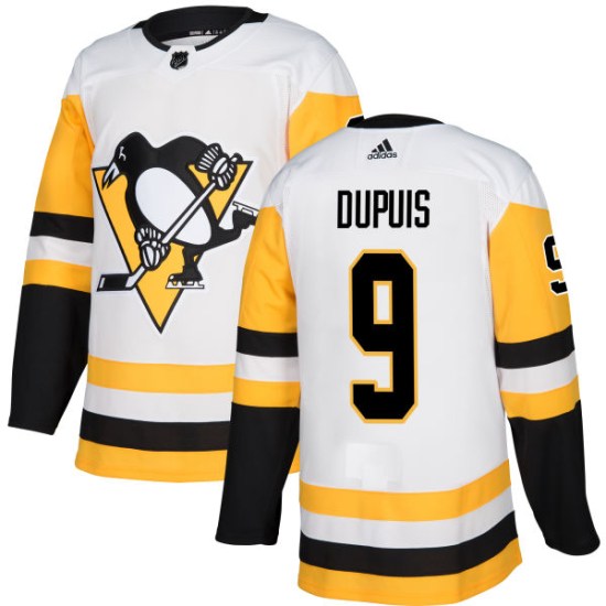 Pascal Dupuis Pittsburgh Penguins Authentic Adidas Jersey - White